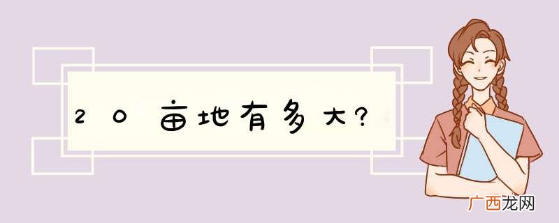 20亩地有多大?