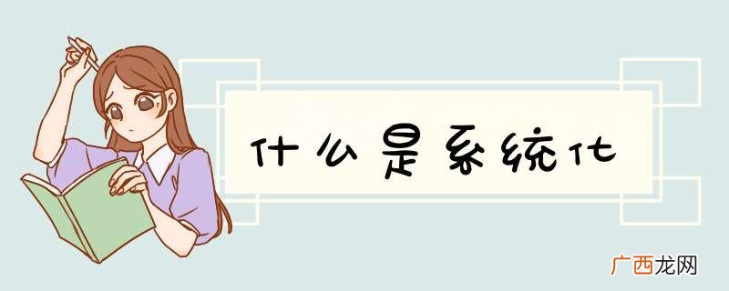 什么是系统化