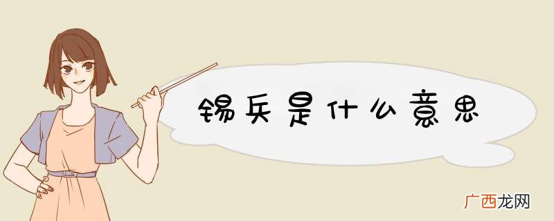 锡兵是什么意思