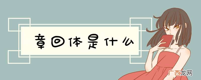 章回体是什么