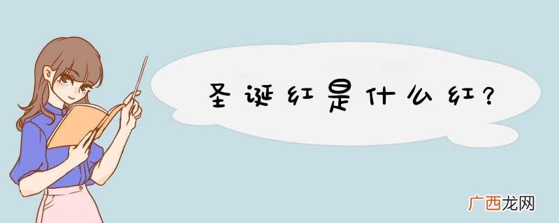 圣诞红是什么红？