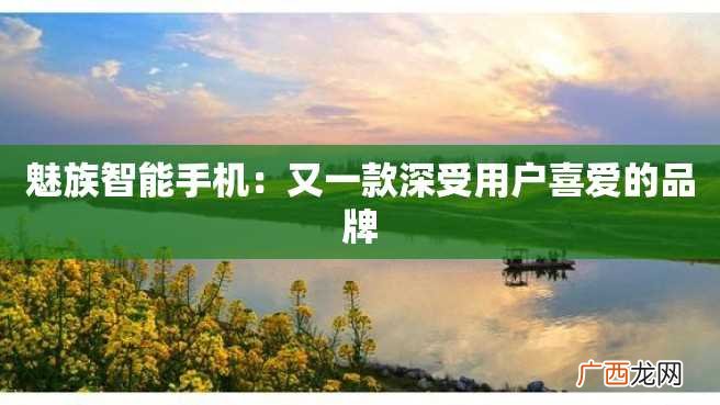 魅族智能手机：又一款深受用户喜爱的品牌