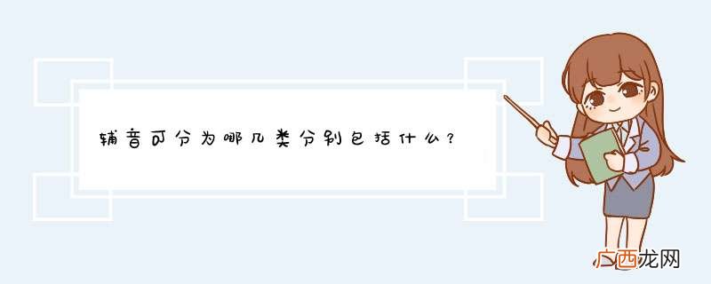 辅音可分为哪几类分别包括什么？