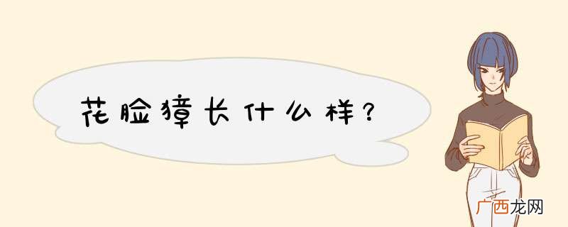 花脸獐长什么样？