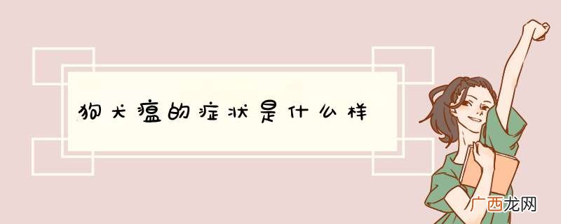 狗犬瘟的症状是什么样