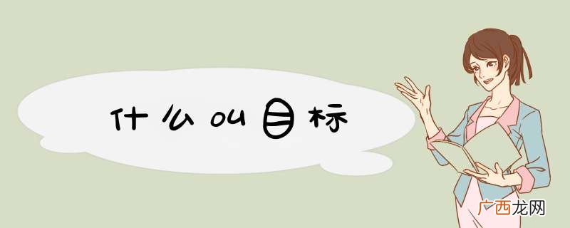 什么叫目标