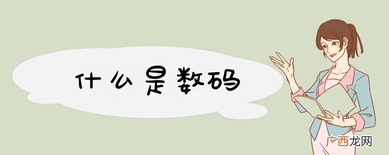 什么是数码