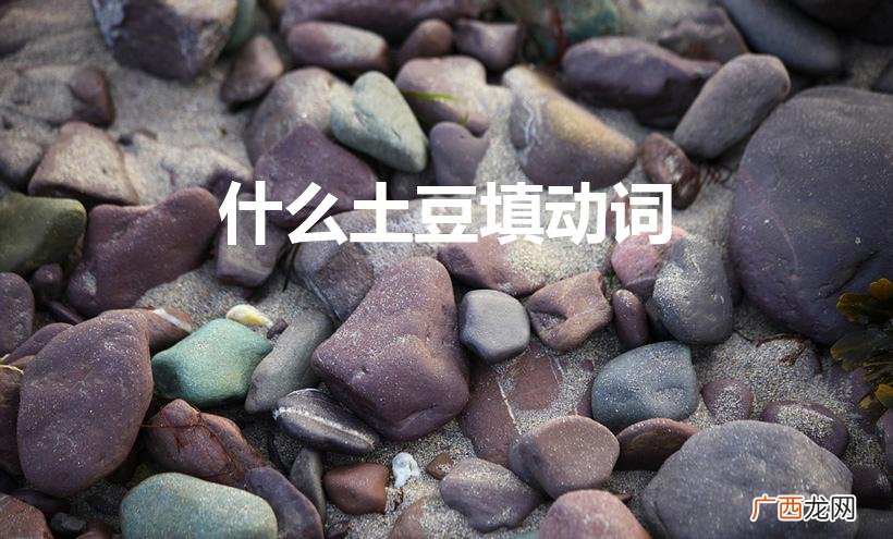 土豆化身主角，动词大翻新 什么土豆填动词