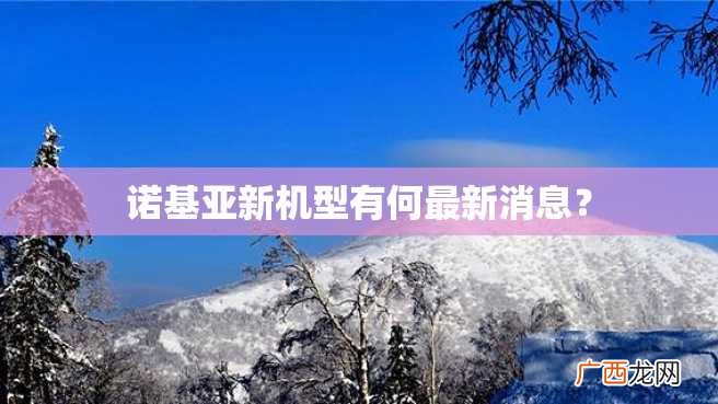 诺基亚新机型有何最新消息?