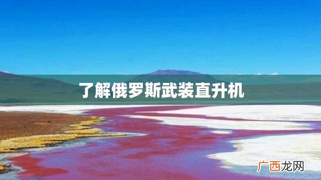 了解俄罗斯武装直升机
