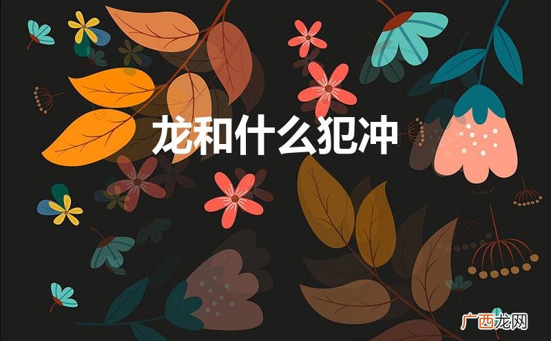 龙和什么生肖最配 龙和什么犯冲