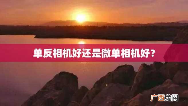 单反相机好还是微单相机好？