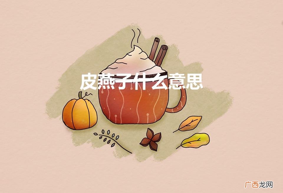 皮燕子的含义 皮燕子什么意思
