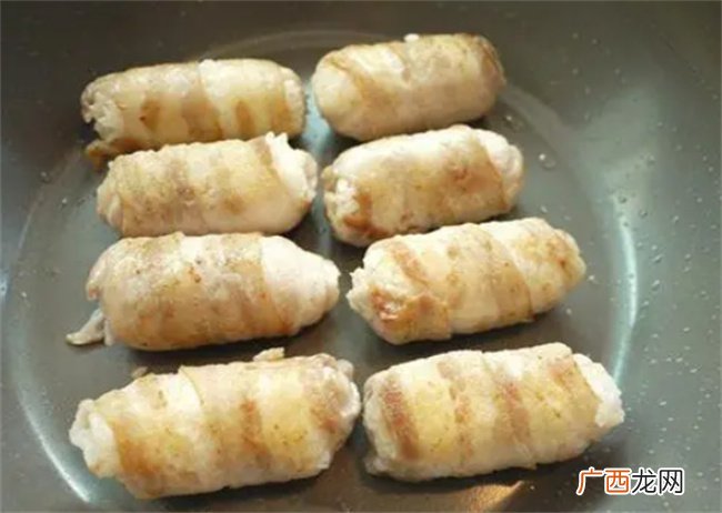 大厨分享肉卷饭团烧的家常做法 荤素搭配 营养美味 做法特简单