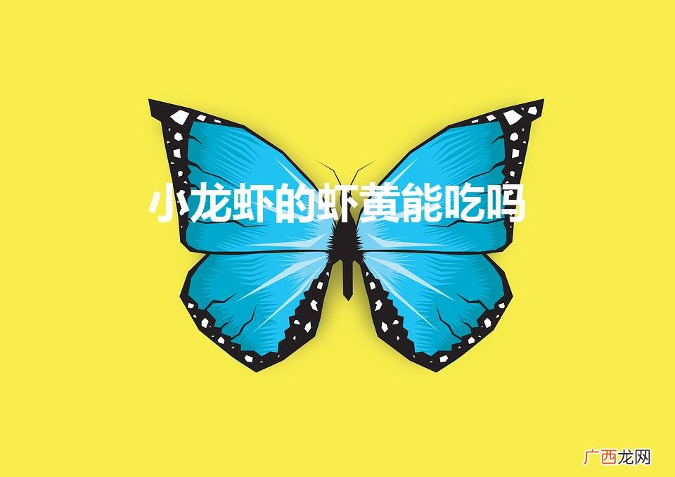 小龙虾：美味虾黄可以吃吗？ 小龙虾的虾黄能吃吗
