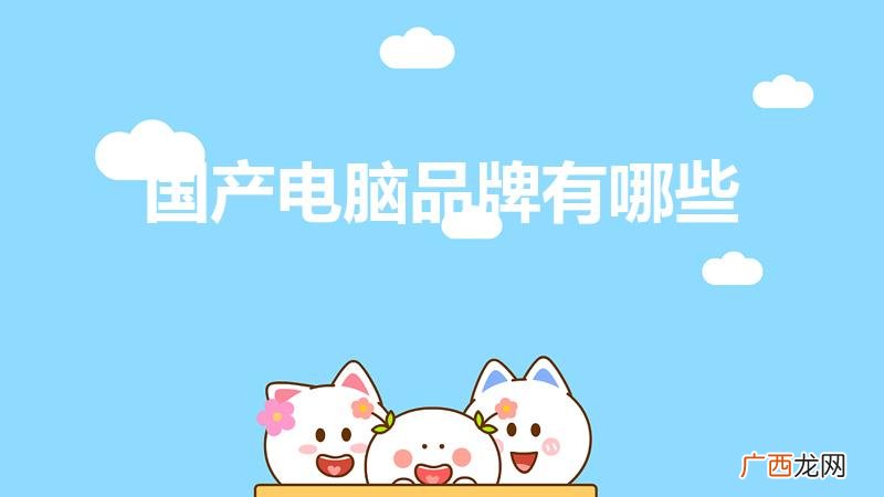 国产笔记本电脑有哪些 国产电脑品牌有哪些