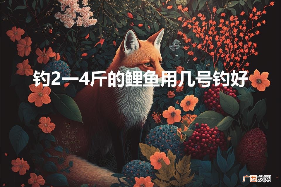 钓3—4斤鲤鱼用新关东几号 钓2一4斤的鲤鱼用几号钓好