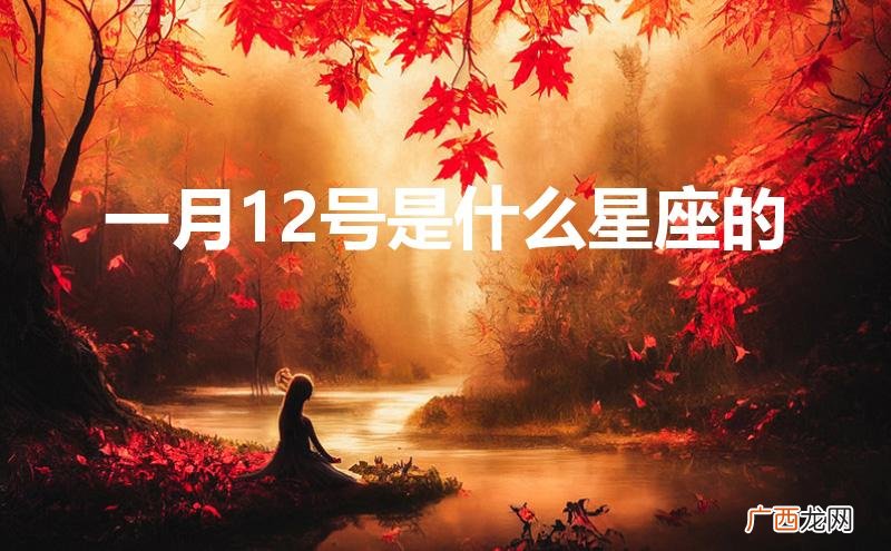 1月12号是什么星座 一月12号是什么星座的