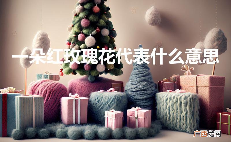 男人发一朵红玫瑰花代表什么意思 一朵红玫瑰花代表什么意思