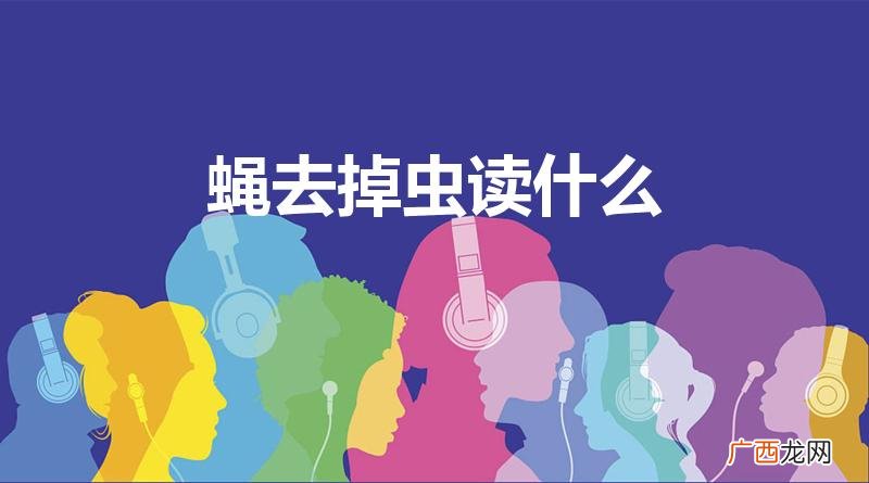 蝇字去掉虫字边读什么 蝇去掉虫读什么