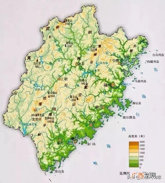 最高峰黄岗山海拔2158米 福建最高的山是哪一座