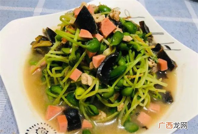 家常上汤豆苗做法 色香味俱全 汤汁鲜美 待客超有面子
