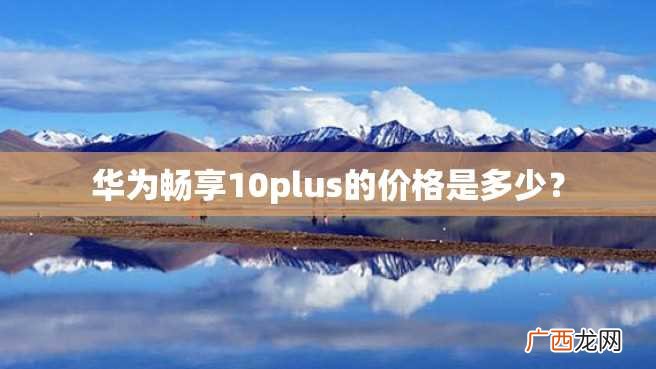 华为畅享10plus的价格是多少？