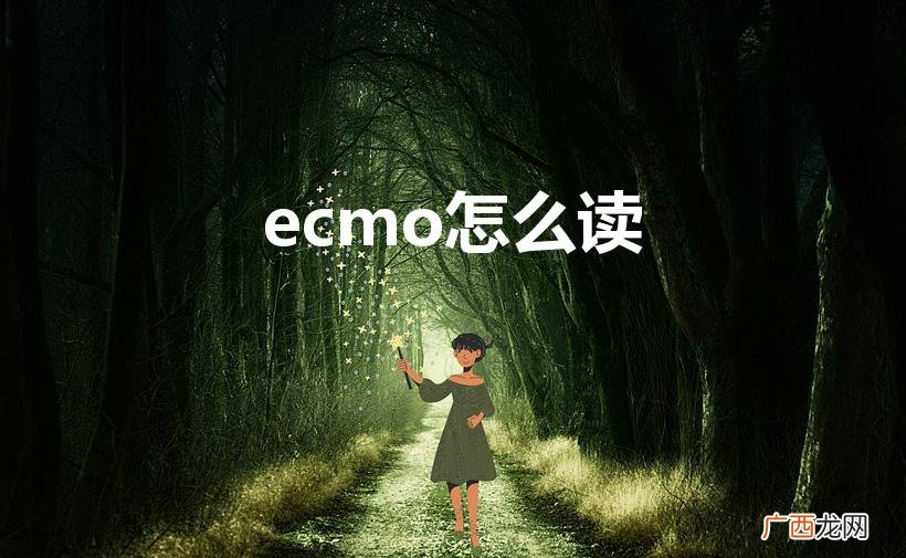 ecom和ecmo有什么区别 ecmo怎么读