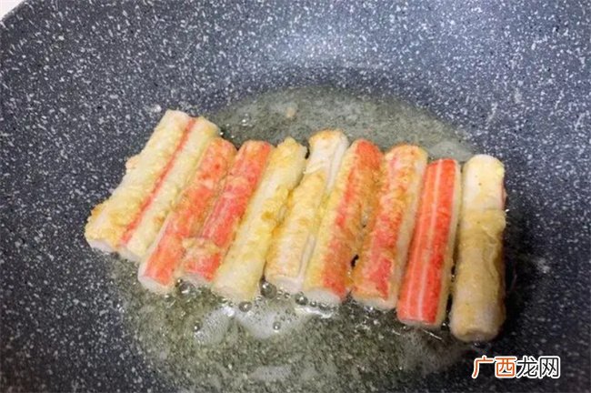 蛋与蟹棒完美结合 外酥里嫩 鲜味十足 简单零失败上桌秒光