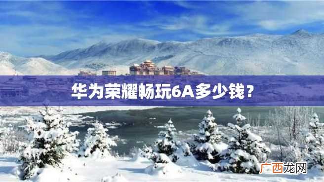 华为荣耀畅玩6A多少钱？