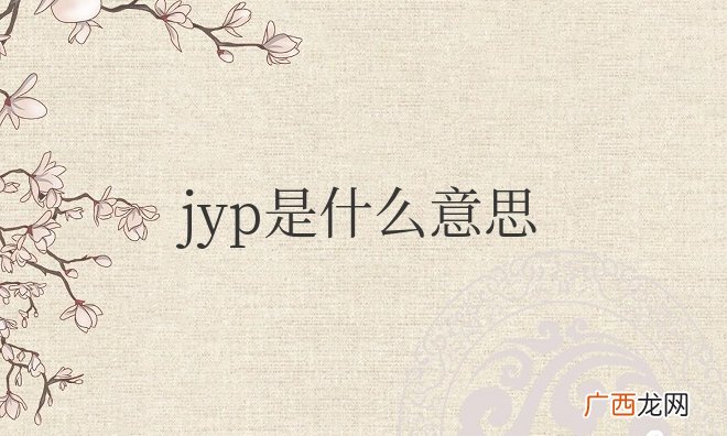 韩国娱乐圈jyp指什么 网络词jyp是什么意思