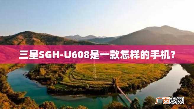 三星SGH-U608是一款怎样的手机？