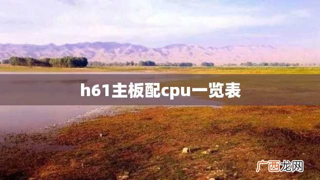 h61主板配cpu一览表