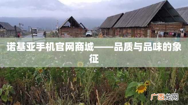 诺基亚手机官网商城——品质与品味的象征