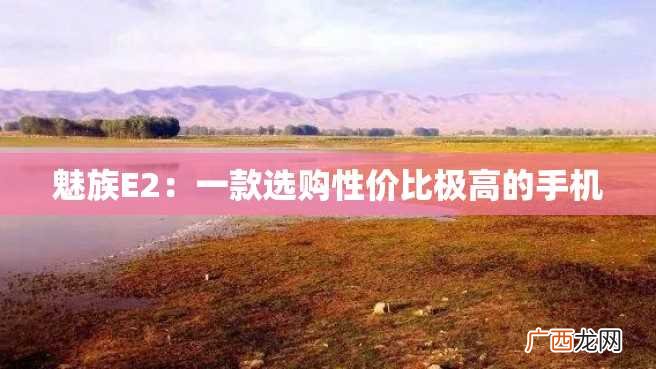 魅族E2：一款选购性价比极高的手机