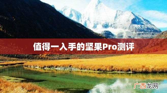 值得一入手的坚果Pro测评