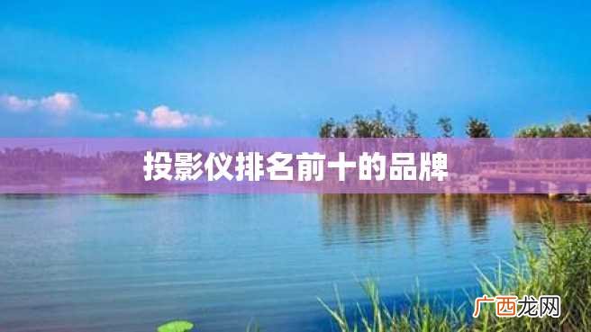 投影仪排名前十的品牌