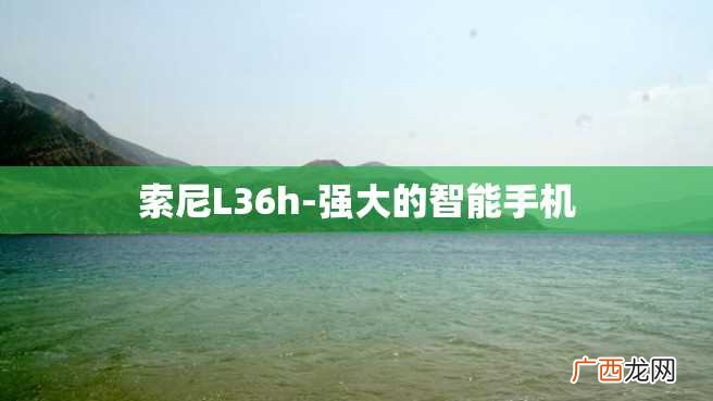 索尼L36h-强大的智能手机