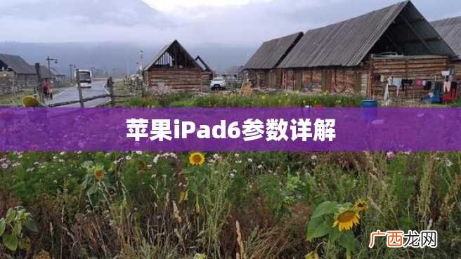 苹果iPad6参数详解
