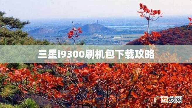 三星i9300刷机包下载攻略