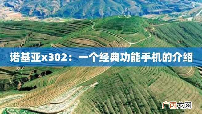 诺基亚x302：一个经典功能手机的介绍