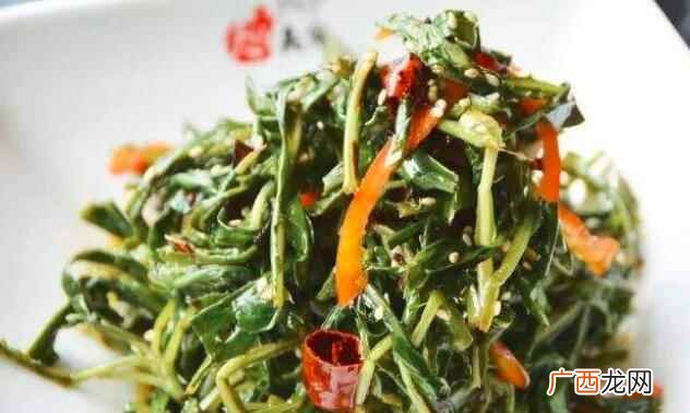 炝拌苦菜怎么做