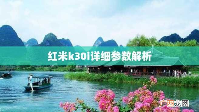 红米k30i详细参数解析