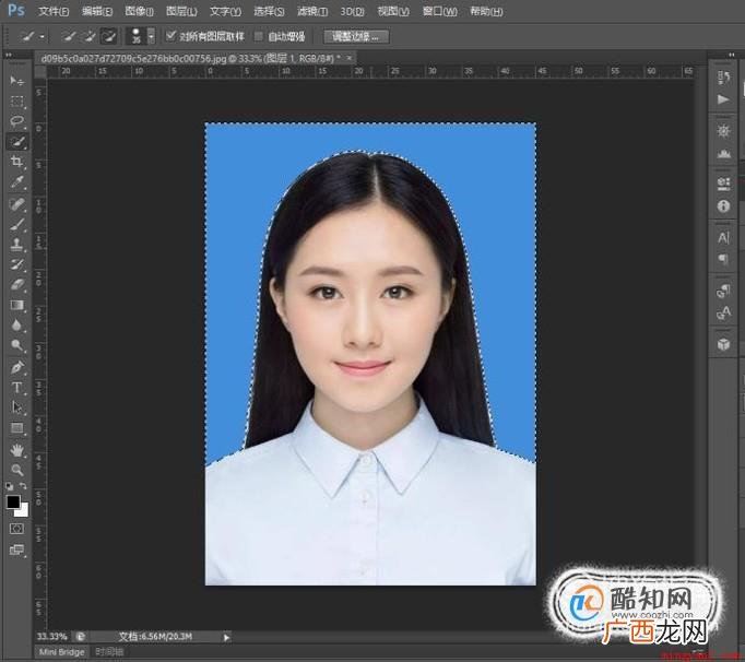 改变证件照背景颜色的办法 求职