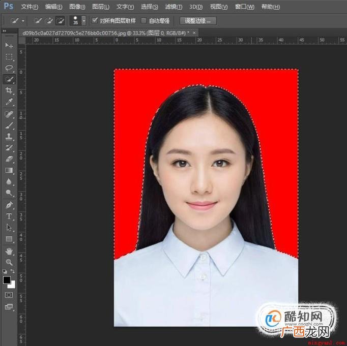 改变证件照背景颜色的办法 求职