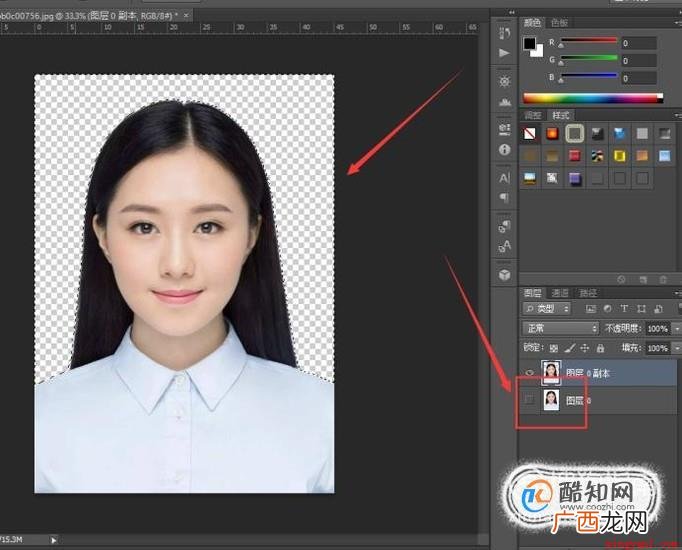 改变证件照背景颜色的办法 求职