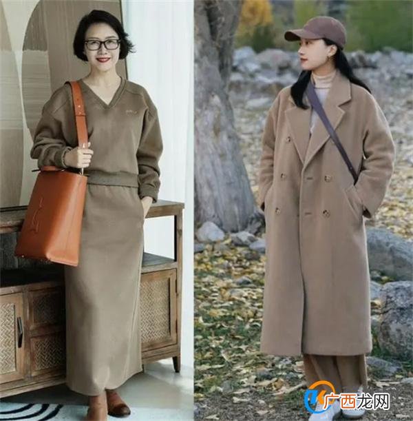 这才是50岁的女人得体的秋冬装扮！自然真实简约，谁学谁好看