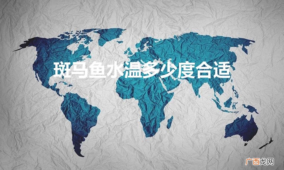 斑马鱼最低生存水温 斑马鱼水温多少度合适