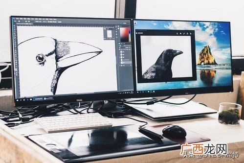 具体怎么设置 电脑一拖二显示器怎么接线