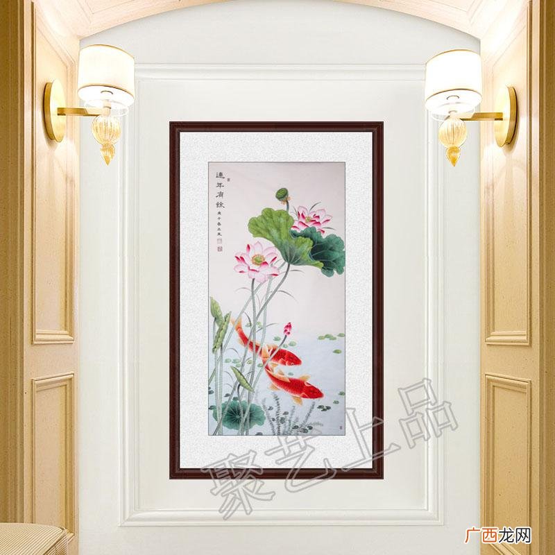 一进门看见什么风格画 入户门迎面墙画挂什么好风水